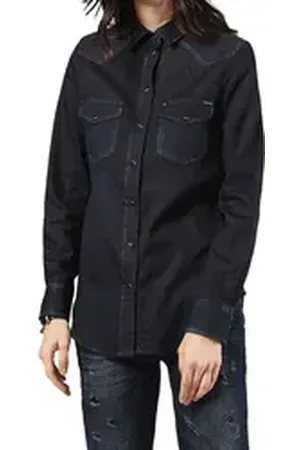 Diesel Langarmbluse DE-Sovar 0678F blau S