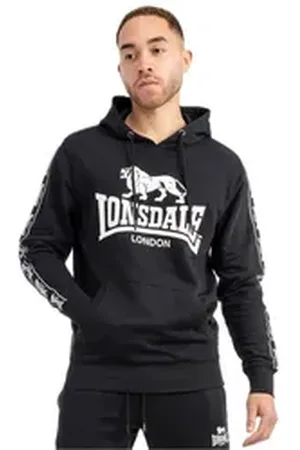 Lonsdale London Hoodie Herren Kapuzenpullover Scousburgh bunt XL