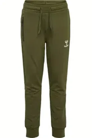 Hummel Trainingshose Kinder Trainingshose hmlON PANTS 213322 grün 128