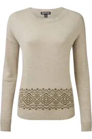 Sherpa Longsleeve Sweater Jemu Crew beige M