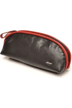 Berba Kosmetiktasche Soft 020 - Kosmetiktasche in schwarz-rot