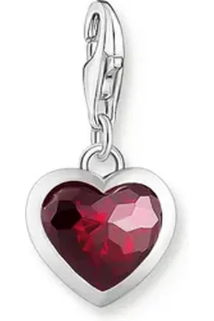 Thomas Sabo Kettenanhänger Damen-Charm 925er Silber Zirkonia silberfarben