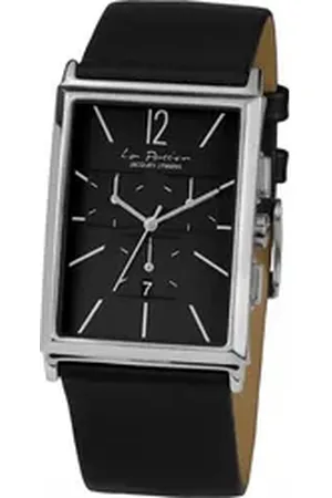 Jacques Lemans Chronograph LA PASSION Herrenchronograph, flach & leicht schwarz