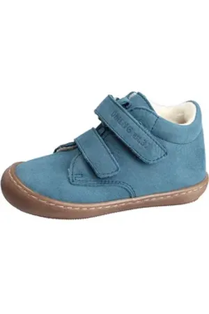 Däumling Unisex Kinder Lauflern Suri Lauflernschuh Klettstiefel blau 26,0