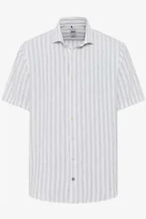 Brax Kurzarmhemd Style Hardy grün XL