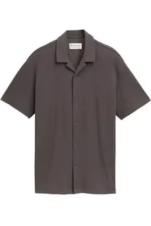 TOM TAILOR Denim Kurzarmhemd relaxed structured shirt L