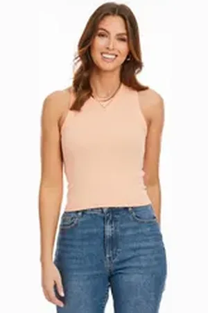 Threadbare Tanktop THBEva im klassischen Design rot 42
