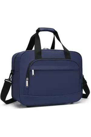Kono Reisetasche Handgepäck mit Laptopfach – 40x30x20 Tasche für Business & Reisen blau