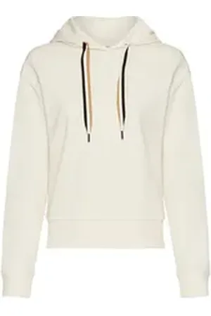 HUGO BOSS Hoodie CP Stripe_Hoodie mit kontrastfarbener Kordel weiß XXL