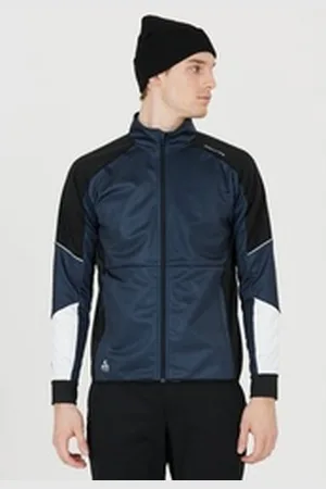 Endurance Skijacke Ludvigo mit reflektierenden Elementen blau L