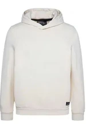 Camp David Hoodie Kapuzensweatshirt Hoodie (1-tlg) weiß XL