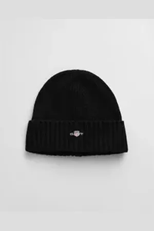 GANT Strickmütze schwarz