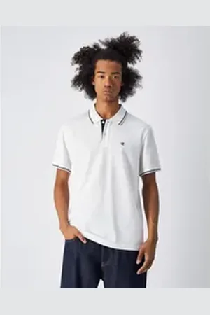 Champion Poloshirt weiß L (52/54)