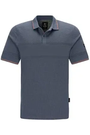 HAJO Poloshirt Poloshirt in Jacquardmix und stay fresh-Qualität 54