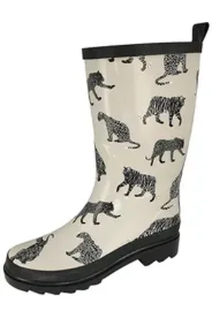 Beck Damen Gummistiefel Raubkatzen Gummistiefel 42 EU