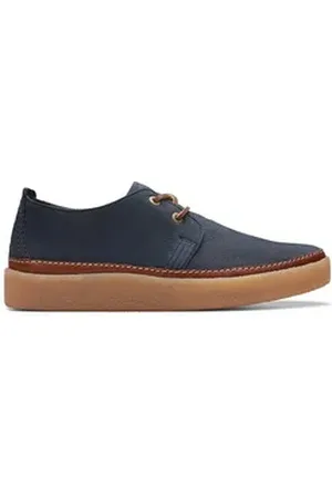Clarks Clarkwood Low Schnürschuh blau 45 EU
