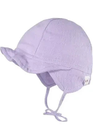 maximo Ballonmütze ® Baby Mädchen Sonnenhut mit Schirm Musselin 45