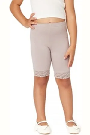 Merry Style Leggings Mädchen Kurze Hose MS10-434 (1-tlg) aus Viskose beige 140