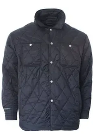 WRSTBHVR Daunenjacke Yung Overshirt black schwarz M
