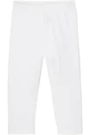 Vertbaudet Leggings 3/4-Leggings für Mädchen BASIC Dehnbund weiß 140