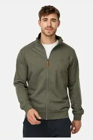 INDICODE Sweatjacke INYanic braun S