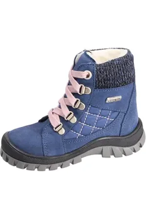 Däumling Unisex Kinder Kleinkinder Hina Boots Winterstiefelette blau