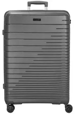 D&N D&N Koffer Travel Line 4600 - 4-Rollen-Trolley L 75 cm (grey) grau