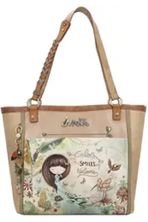 Anekke Schultertasche Amazonia, Polyurethan bunt