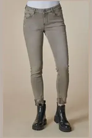 Zhrill 5-Pocket-Jeans Jeans taupe 31