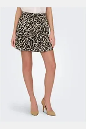 ONLY Minirock ONLNALA LIFE SKORT WVN NOOS beige XS (34)