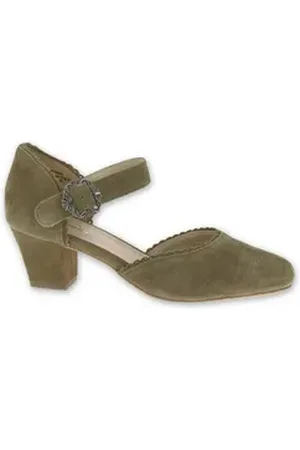 Hirschkogel by Andrea Conti Trachtenpumps - MELANA - khaki Pumps 40 EU
