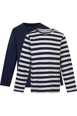 Minymo Longshirt blau 140 - ca. 10 Jahre