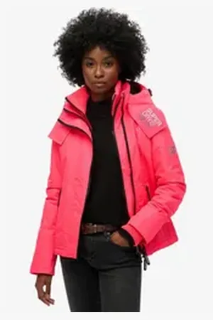 Superdry Outdoorjacke HOODED MTN WINDBREAKER JACKET rosa M
