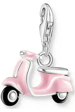 Thomas Sabo Charm-Einhänger Vespa, 1937-041-7, 1992-007-9 rosa|schwarz|silberfarben
