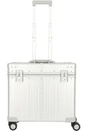 Aleon Pilotenkoffer Equipment Cases, 4 Rollen, Aluminium silberfarben