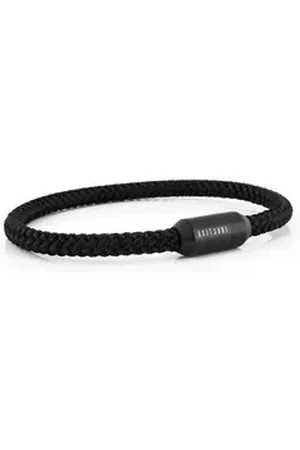 Akitsune Armband Silvus Nylonarmband - Mattschwarz - Schwarz 22,50cm 22,50cm