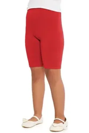 Merry Style Leggings Mädchen Kurze Hose Radlerhose MS10-227 (1-tlg) aus Baumwolle rot 140