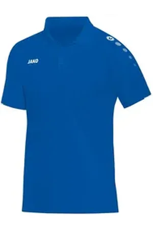 Jako Poloshirt Classico Poloshirt Kids Polos Kinder Polyester blau 140