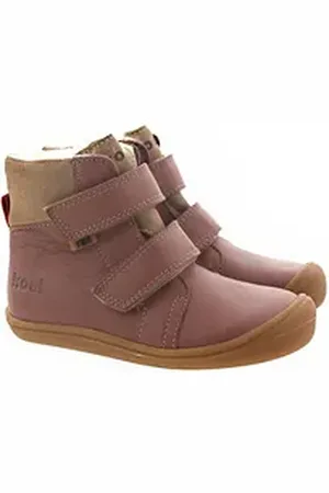 Koel Stiefel Barfußschuhe Demil Tex Wasserdicht Leder Wolle Schnürstiefelette EUR 26