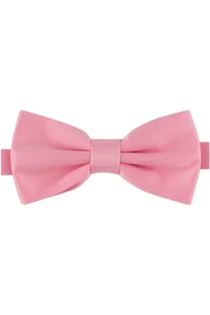 Ladeheid Fliege Herren Schmale Herrenfliege M (12cm x 6cm) rosa