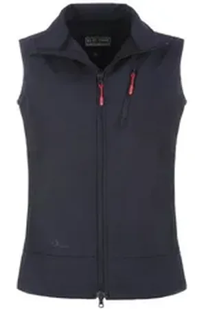 Blue Wave Softshellweste Damen Outdoor-Weste Britt - Weste Softshell mit Stehkragen blau 50
