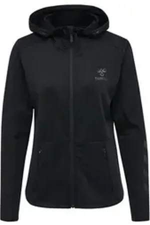 Hummel Trainingsjacke Selby Zip Hoody Damen Kapuzenjacken Damen Kapuze_Kordelzug schwarz XL