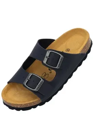 Palado Kids Korfu B Pantolette blau|schwarz 37 EU