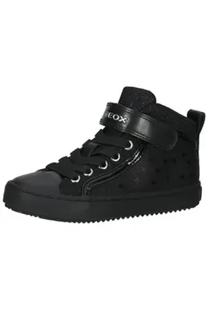 Geox Sneaker Lederimitat/Textil Sneaker schwarz 29 EU