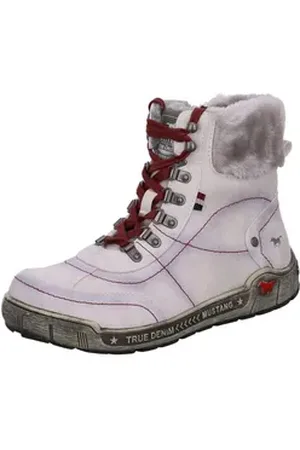 Mustang Schnürboots weiß 40 EU