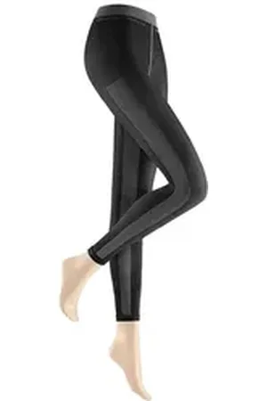 Hudson Leggings in Rippoptik TENDER PURENESS (Packung, 1-tlg., 1er-Pack) semi-transparent & matt schwarz 36-38 (XS)(0)
