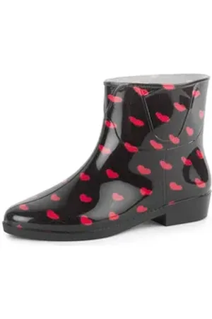 Ladeheid Regenstiefelette Damen LAZT201802 Gummistiefel für Frauen kurz und komfortabel bunt 41 EU