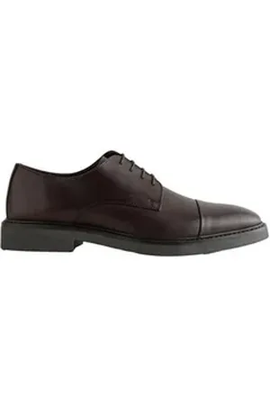 Next Lederschuh mit Zehenkappe Schnürschuh (1-tlg) braun 42 EU