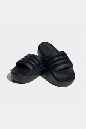 adidas Sportswear PLATFORM ADILETTE Badesandale schwarz 37 1/3 EU