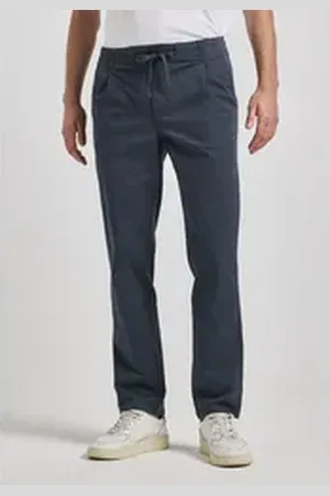 Street one MEN Chinohose mit seitlichen Einschubtaschen blau 34